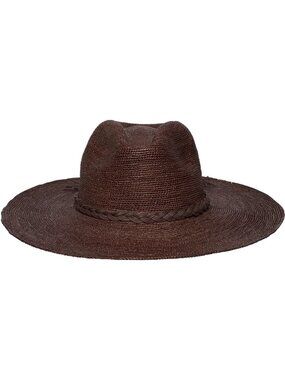 NEW Artesano Mira Hat in Dark Chocolate Brown
